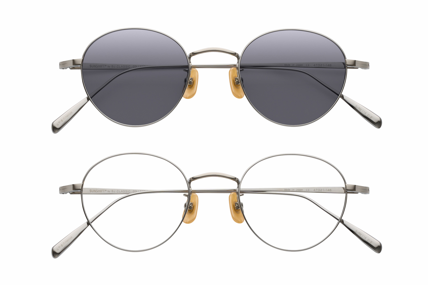 新品未使用 SUNSHIFT BJ CLASSIC S-P514 BJ CLASSIC COLLECTION 調光 サングラス SUNSHIFT S-PM114 C-1