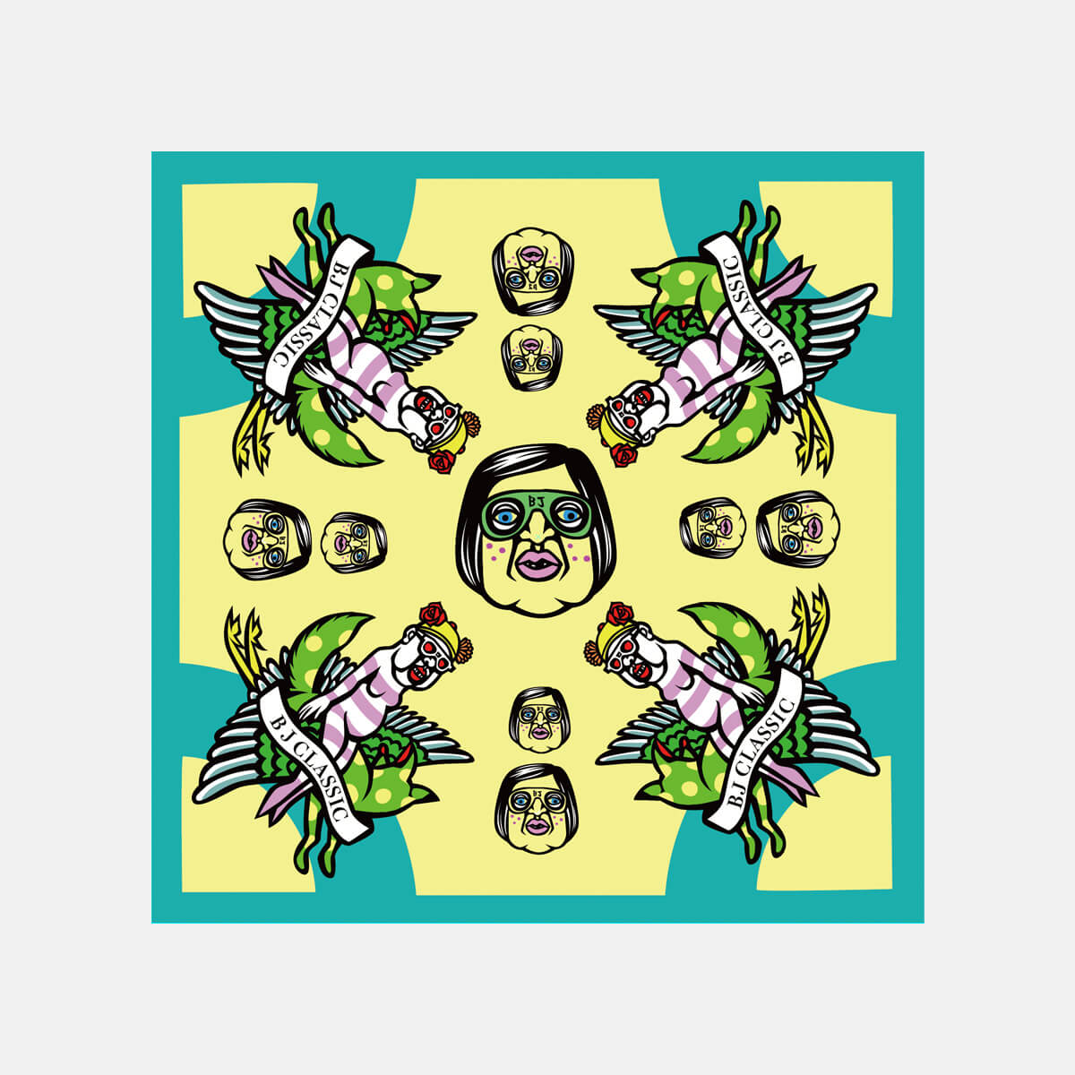 BJ CLASSIC COLLECTION × Ｎikugso 眼鏡拭き