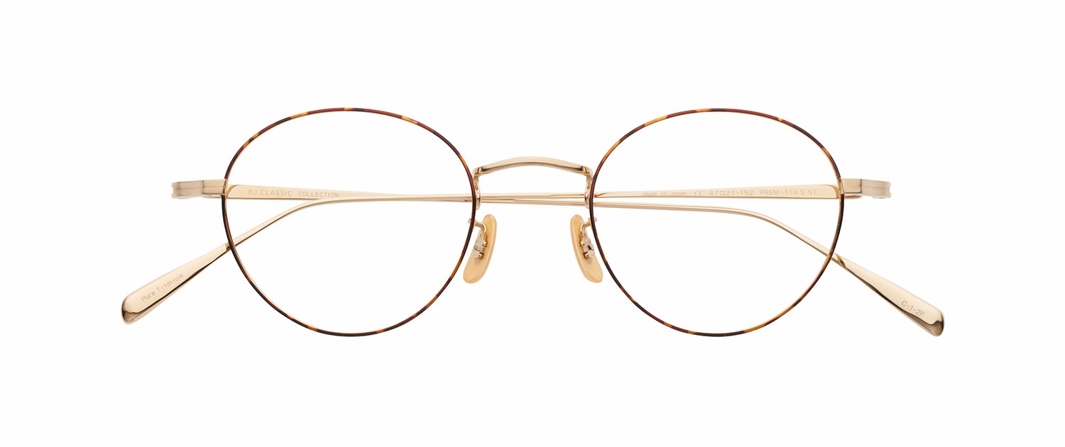 新品★BJクラシックコレクション 眼鏡 PREM-114S NT ゴールドデミ